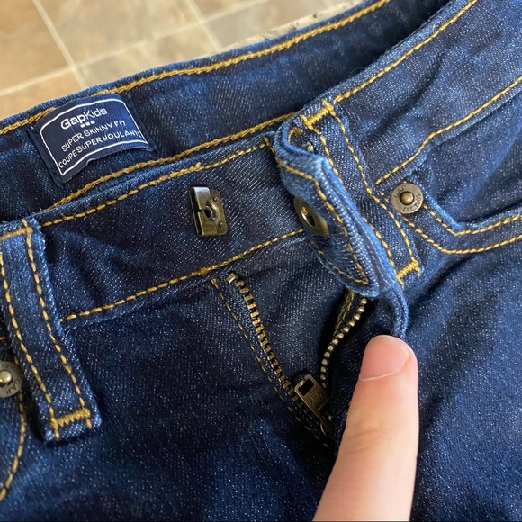 a1571-D2~ GAP, Gap Kids~Size 7 Reg Boys Bottoms~Boys~Jeans, Skinny Jeans, Super - Picture 7 of 10